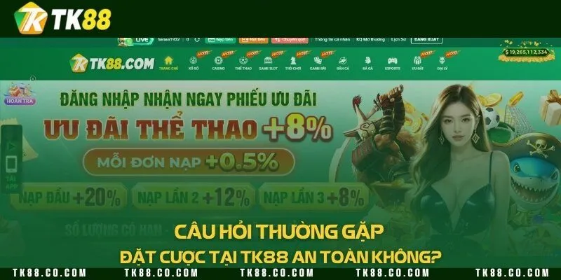 Nhà cái cam kết an toàn tuyệt đối cho người tham gia đặt cược